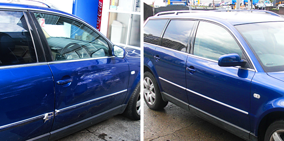 札東自工の板金ならココまで修復できます。01
