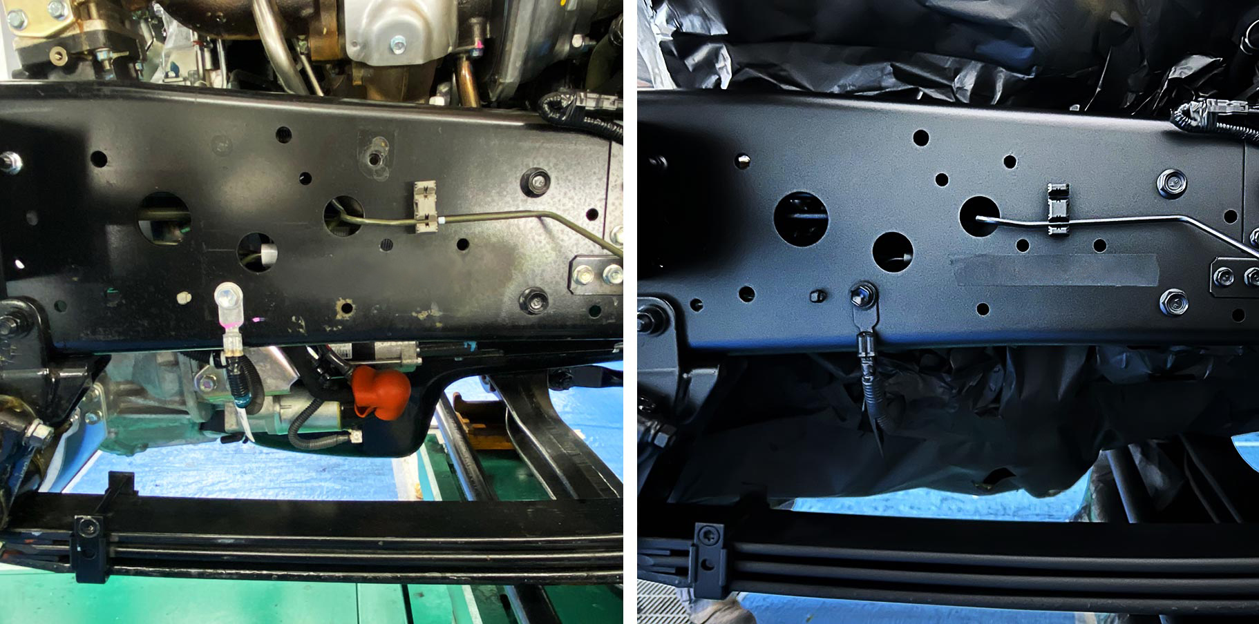 札東自工の防錆塗装ならココまで綺麗に仕上がります。01